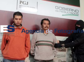 Presentan secuestradores en la PGJ - ES imagen agencia de fotografía