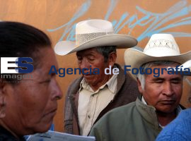 Anuncian marcha Pueblos en Defenza del gua y de la Tierra - ES imagen agencia de fotografía