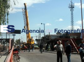 Comienza la Demolición del Puente de San Martín - ES imagen agencia de fotografía