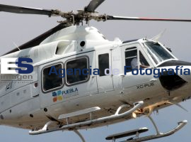 Nueva imagen del helicóptero del gobierno del estado - ES imagen agencia de fotografía