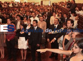 Toman protesta estudiantes que integrarán el Consejo Universitario de la BUAP - ES imagen agencia de fotografía