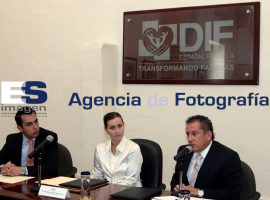 Firman convenio BUAP-DIF - ES imagen agencia de fotografía