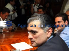 Visita de Alonso Lujambio a Puebla - ES imagen agencia de fotografía