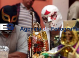 Anuncian festejor por el aniversario del Altar de la Santa Muerte - ES imagen agencia de fotografía