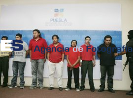 Presenta PGJ a 7 lenones de San Pablo Actipan - ES imagen agencia de fotografía
