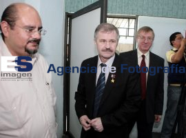 Nikolai Mijailovich, cosmonauta Ruso, visita la Facultad de Electrónica de la BUAP - ES imagen agencia de fotografía