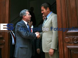 Rafael Moreno Valle y Álvaro Uribe - ES imagen agencia de fotografía