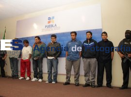 Presenta PGJ a siete presintos ladrones de casa habitación - ES imagen agencia de fotografía