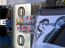 Manifestantes contra la reforma de seguridad  - ES imagen agencia de fotografía
