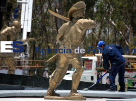 Preparativos Ceremonia Mausoleo Zaragoza - ES imagen agencia de fotografía