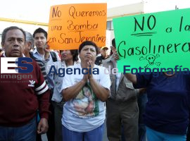 Habitantes de San Jerónimo Caleras se oponen a construcción de gasolinera - ES imagen agencia de fotografía
