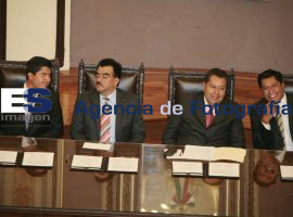 Firman convenio Puebla y San Andrés Cholula - ES imagen agencia de fotografía