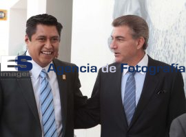 Miguel Ángel Huepa da informe por primeros 100 días - ES imagen agencia de fotografía