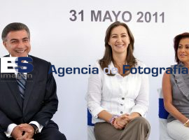 Martha Erika y Antonio Gali tomaron protesta al voluntariado deInfraestructura - ES imagen agencia de fotografía