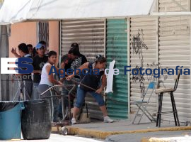 se enfrentan grupos del Tianguis La Piedad - ES imagen agencia de fotografía