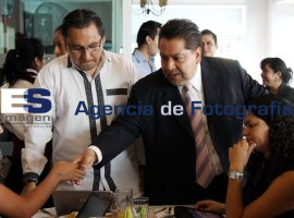 Diputados conviven con medios de comunicación - ES imagen agencia de fotografía