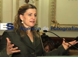 Visitante Distinguido a la periodista Ana María Salazar - ES imagen agencia de fotografía