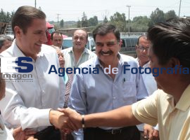 Moreno Valle y González Zarur inician bulevar en federal Puebla Tlaxcala - ES imagen agencia de fotografía