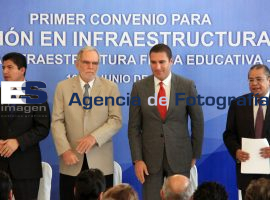 Firma de Convenio Instituto Nacional de Infraestructura Física Educativa - ES imagen agencia de fotografía