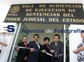Inauguración Salas de Audiencia y Juzgados de Sentencia en el Tribunal Superior del Estado - ES imagen agencia de fotografía