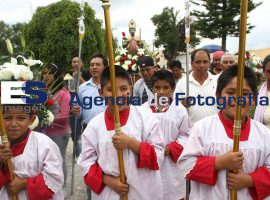 Procesión de santos en Tecuanipan - ES imagen agencia de fotografía
