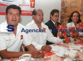 El PT en Puebla listo para apoyar a AMLO - ES imagen agencia de fotografía