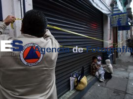 Se Colapsa Techo en Edificio del Centro Histórico - ES imagen agencia de fotografía