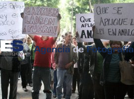 Manifestación Comerciantes de Analco - ES imagen agencia de fotografía