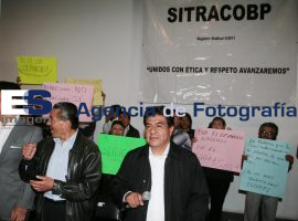 Ricardo Ordaz presenta la toma de nota del nuevo Sitracobp - ES imagen agencia de fotografía