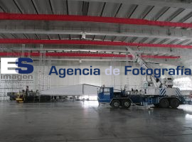 Preparan escenario de Shakira - ES imagen agencia de fotografía
