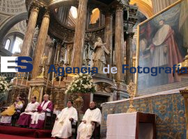 Misa de 371 Aniversario de la llegada de Juan de Palafox a Puebla - ES imagen agencia de fotografía