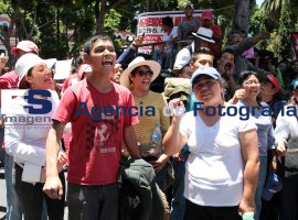 Manifestación Central de Abastos - ES imagen agencia de fotografía