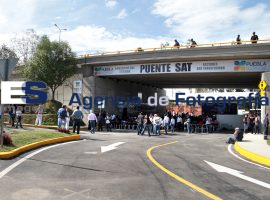 Inauguración de la Ampliación Puente SAT-Zavaleta - ES imagen agencia de fotografía