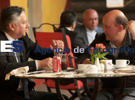 Reunión de Fernando Morales y Juan Carlos Lastiri - ES imagen agencia de fotografía