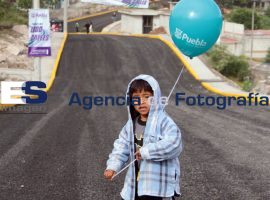Inaugura Eduardo Rivera dos calles en Sto Tomás Chautla - ES imagen agencia de fotografía