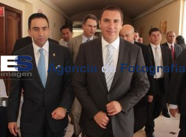 Acompaña Rafael Moreno Valle a Lozano Alarcón en reunión de Directores del Servicio Nacional de Empleo - ES imagen agencia de fotografía