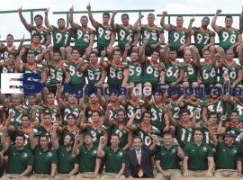 Presentan al equipo de futbol americano Aztecas de la UDLAP - ES imagen agencia de fotografía