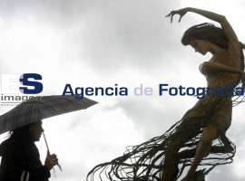 Día lluvioso en la angelópolis - ES imagen agencia de fotografía