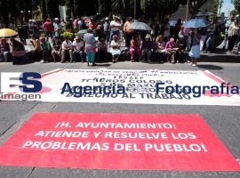 Ambulantes exigen espacios para fiestas patrias - ES imagen agencia de fotografía