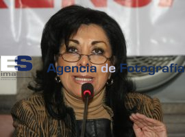 Lucerso Saldaña en conferencia de Prensa - ES imagen agencia de fotografía
