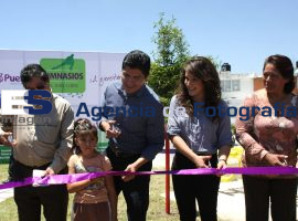 Ex Hacienda de Chapulco recibe gimnacio al aire libre - ES imagen agencia de fotografía
