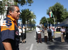 Conmemoran los 26 años del sismo del 85 con Macrosimulacro - ES imagen agencia de fotografía
