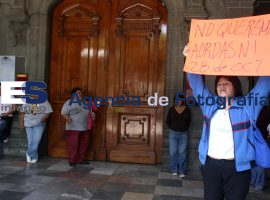 Manifestación Tianguistas San Isidro - ES imagen agencia de fotografía