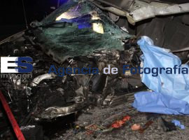 Un muerto y dos lesionados en choque San Lorenzo Almecatla - ES imagen agencia de fotografía