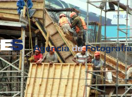 Obra del Viaducto Zaragoza - ES imagen agencia de fotografía