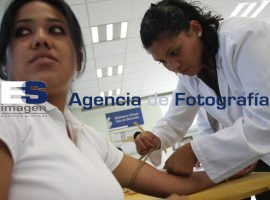 Campaña de donación de sangre voluntaria en el HU - ES imagen agencia de fotografía