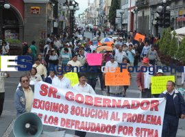 Manifestación defraudados SITMA - ES imagen agencia de fotografía