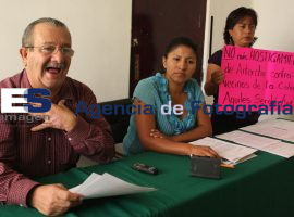 Rueda de Prensa Vecinos Organizados del Sur - ES imagen agencia de fotografía