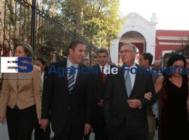 Rafael Moreno Valle y Ricardo Salinas recorrieron obras en La Constancia - ES imagen agencia de fotografía