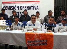 Rueda de Prensa de Movimiento Ciudadano - ES imagen agencia de fotografía
